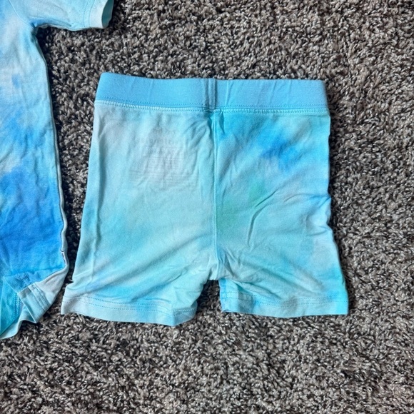 Little Sleepies TidePool Short-Sleeve and Shorts Pajama Set - 12-18 m, PLAY - Picture 4 of 9